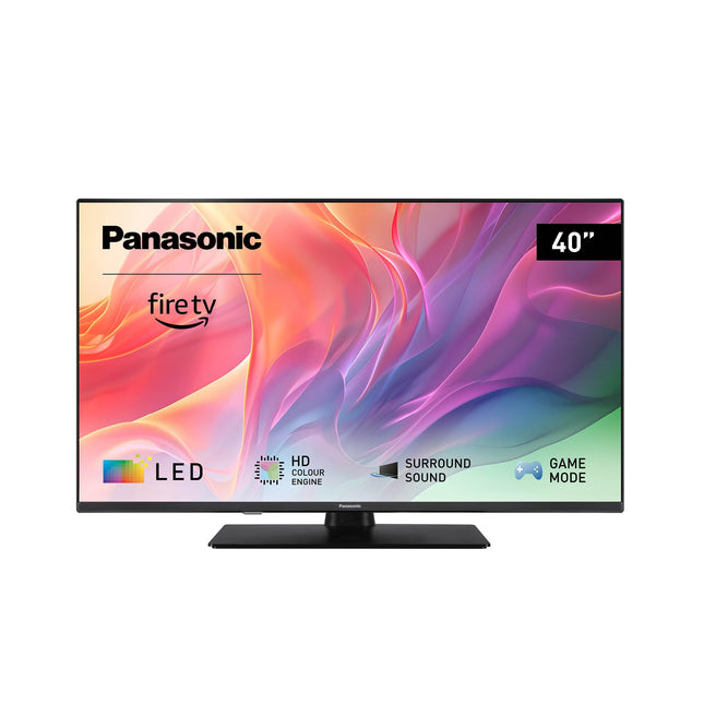 Panasonic TV-40S55AEZ, S55A seeria 40-tolline Full HD LED-nutiteler, 2024, Fire TV, HD värvimootor, HDR, Alexa hääljuhtimine, mängurežiim, meediapleier erakordse visuaalse kogemuse saamiseks.