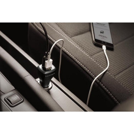 TomTom 9UUC.001.26 kiire kahekordne laadija (2500 mA, kahesuunaline USB) must