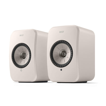 KEF LSX II LT juhtmevabad riiulikõlarid, kivivalge | Muusika | TV ja kodune meelelahutus | Mängud | HDMI ARC | USB-C | Bluetooth | AirPlay 2 | Chromecast | Spotify