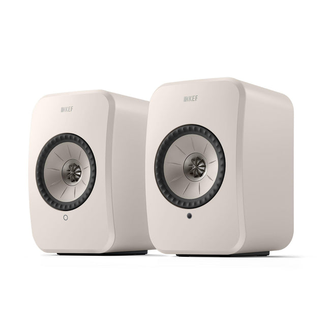 KEF LSX II LT juhtmevabad riiulikõlarid, kivivalge | Muusika | TV ja kodune meelelahutus | Mängud | HDMI ARC | USB-C | Bluetooth | AirPlay 2 | Chromecast | Spotify