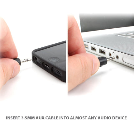 GOgroove 2.1 arvuti kõlarisüsteem subwooferiga SonaVERSE LBr - USB 3,5 mm AUX-audiosisendiga, bassi/helitugevuse reguleerimine, 11 W RMS - kompaktne suurus Ideaalne sülearvutile, väiksem