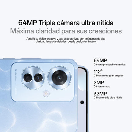 OPPO Reno 11F 5G 256GB/8GB RAM Dual SIM ookeanisinine