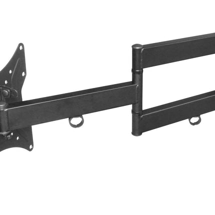 Universaalne teleri seinakinnitus 16–55 tollidele - pööratav, kallutatav, pikendatav kuni 65 cm - kronstein LED LCD OLED-teleritele - VESA 100 200 must. Mudel: L22B