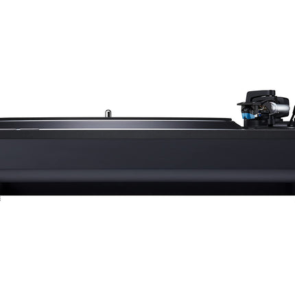 Technics SL-100C otseülekandega plaadimängija AT-VM95C helipeaga, automaatse tõstmisega, 3 kiirusega, tolmukattega, grammofonikaabliga, must