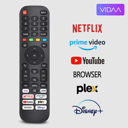 TuTu TUV40FQ1 nutiteler 40-tolline (100 cm) FHD-teler WiFi-ga, kolmekordse tuuneriga (DVB-T/T2, DVB-C, DVB-S/S2), App Store'i, Prime Video, Netflixi, YouTube'i, DAZN-i ja Disney+-iga