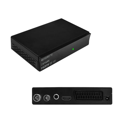 Ostark Euro T2 maapealne vastuvõtja TDT TDT2 FTA DVB-T2 DVB-C, H265 HEVC Full HD PVR, kahekordne USB, kahekordne LNB kahe teleri jaoks, SCART, koaksiaalne HDMI