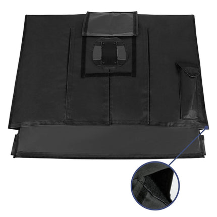 Mounting Dream outdoor TV cover for 41"-43" TV, weatherproof universal TV screen protector, with small pocket for remote control