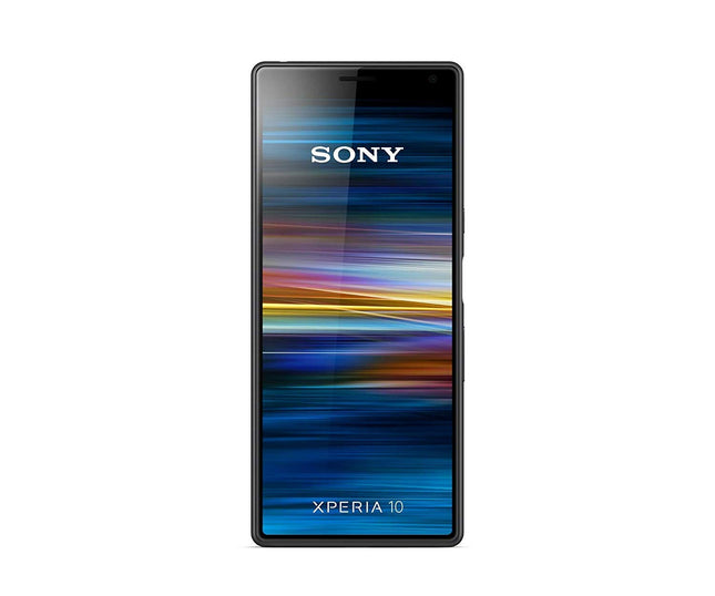 Sony Xperia 10 nutitelefon (15,24 cm (6 tolli) 21:9 Full HD+ ekraan, 64 GB salvestusruum, kaks SIM-kaarti, jagatud ekraan, Android 9) must
