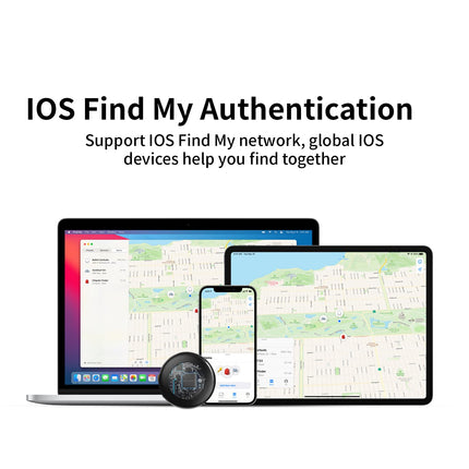 Õhus jälgiva esemete leidja, Bluetoothi ​​jälgimisseadme asukoha silt töötab Apple Find My rakendusega (ainult iOS), esemete jälgija teie võtmetele, pagasile, lemmikloomale, vahetatava akuga