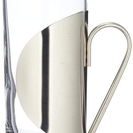 Römer Präsente Tea Gift Set: 7-piece set; 2 tea glasses, 2 coasters, 2 drinking spoons, and 1 cherry tea (50 g)