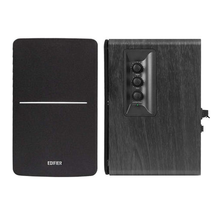 Edifier R1280DBs Active Bluetooth Bookshelf Speakers - Optical Input - 2.0 Wireless Monitor Speaker - 42W RMS with Subwoofer Output Bookshelf Hi-Fi Speakers - Black