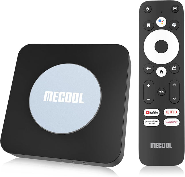 ZUMKUNM MECOOL KM2 Plus Android 11 Netflixi ja Glge sertifitseeritud meediapleier 2G RAM 16G ROM Prime Video 4K tugi