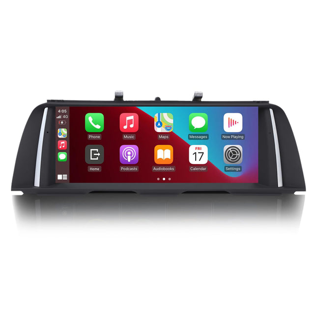 Ninetomi 10,25-tolline autoraadio, Apple CarPlay/Android Auto/Mirrorlink/GPS 2010-2012 BMW 5. seeria F10/F11 mudelitele koos CIC puutetundliku ekraaniga autoraadio, GPS-navigatsiooniga autole, integreeritud DSP-ga
