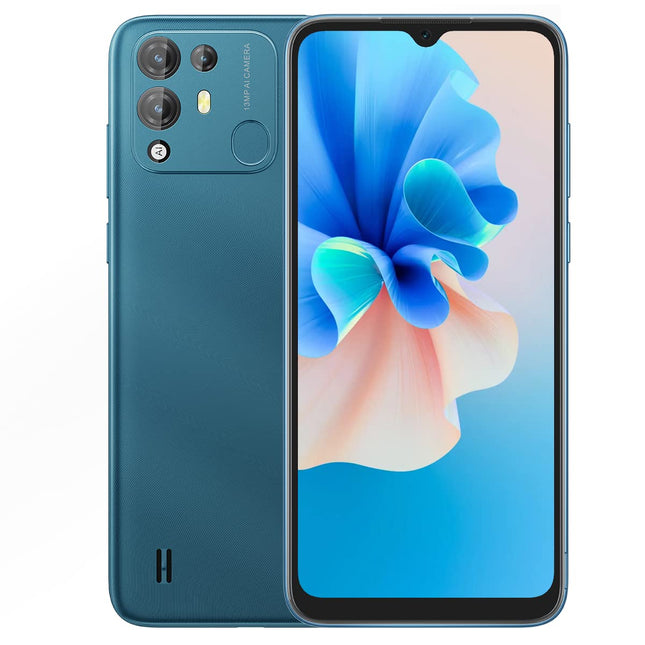 Blackview A55 Pro 4G Unlocked Mobile Phone, Helio P22 Octa Core 4GB + 64GB, 5MP + 13MP Cameras, HD+ 6.53 inches, Android 11 Dual SIM, Face Unlock, Fingerprint, GPS, Blue