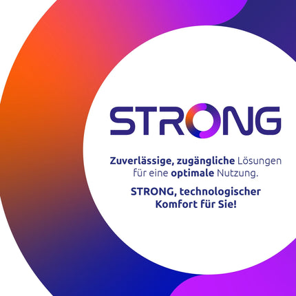 STRONG Leap-Neve 4K UHD Google TV voogedastuspulk Etherneti pordiga, 2 GB muutmälu + 16 GB mälu, WiFi 6, Android 12, integreeritud Chromecast, Google Assistant, Dolby Atmos ja Dolby Vision