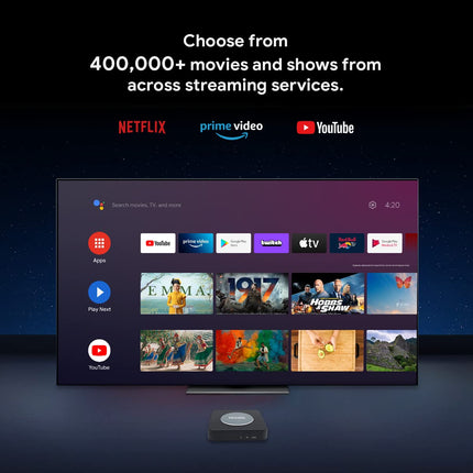 ZUMKUNM MECOOL KM2 Plus Android 11 Netflixi ja Glge sertifitseeritud meediapleier 2G RAM 16G ROM Prime Video 4K tugi