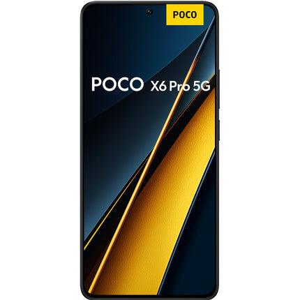 Poco X6 Pro 5G nutitelefon, 12+512GB lukustamata telefon, 120Hz 6,67" 1,5k AMOLED ekraan, 64MP OIS kolmekordne kaamera, 5000mAh, 67W turbolaadimine, kahekordne SIM-kaart, must