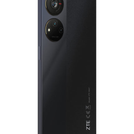 ZTE nutitelefon Blade V40 S 4G (16,94 cm (6,67 tolli) FHD+ ekraan, 4G LTE, 4 GB RAM ja 128 GB sisemälu, 50 MP põhikaamera ja 16 MP esikaamera, kahe SIM-kaardiga, Android 12) must, 123404101007