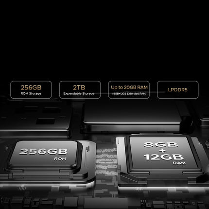DOOGEE Fire 6 Max 5G termokaameraga nutitelefon, lukustamata, 6,72" FHD+ kaheksatuumaline, 20 GB + 256 GB, 20800 mAh/33 W, vastupidav, 50 MP + 20 MP infrapuna + 16 MP, NFC/sõrmejälje/Simlock-vabad telefonid (must)