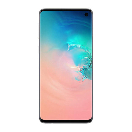 Samsung Galaxy S10 nutitelefon (15,5 cm (6,1 tolli) 128 GB sisemälu, 8 GB muutmälu, prismavalge) - [Standard] saksa versioon