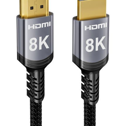 Sniokco 8K HDMI 2.1 kaabel 20 meetrit, 48 Gbps kiire HDMI® kaabel 0,01 ms 4K 240 Hz 165 Hz 120 Hz 8K 60 Hz eARC Netflix HDCP 2.3 2.2 DTS:X HDR10+ heliriba teler monitor projektor Roku Sky-Q PS5 X-box Blu-ray