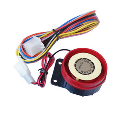 WANGCL Motorcycle Alarm System, Anti-theft Device, 12 V Universal, 125 dB, Engine Start with Remote Control