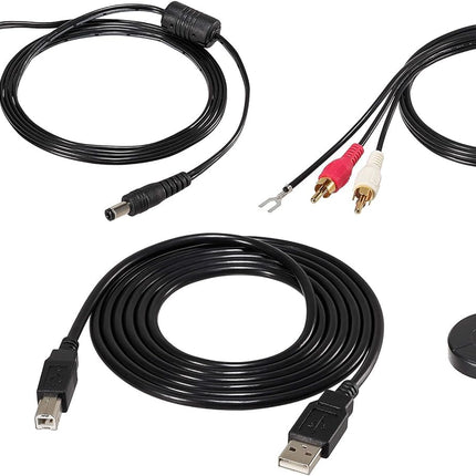 Audio-Technica LP120xBTUSB otseajamiga plaadimängija (Bluetooth ja USB) must