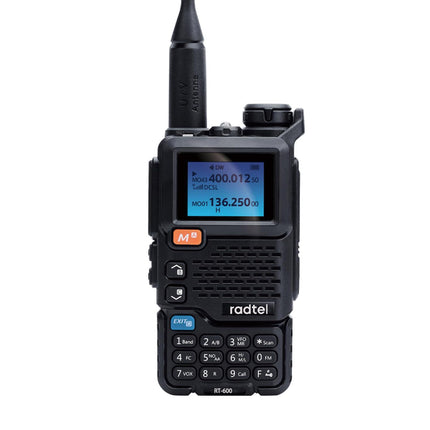 Radtel RT-600 kaasaskantav raadiosaatja AM FM kahesuunaline raadiolüliti VHF jaam K5 vastuvõtja singi traadita komplekt pika levialaga
