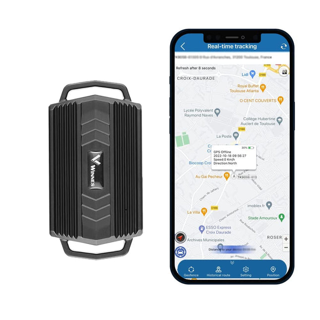 GPS-jälgija, võidab tugeva magnetilise GPS-jälgija reaalajas jälgimisega GPS-lokaatori, kaotatud ja pika ooterežiimiga GPS-seade sõidukile koos tasuta rakendusega TK935