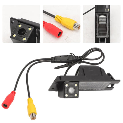 Attisfiera auto CCD öise nägemisega 4 LED tagurduskaamera Astra HJ Corsa Meriva Vectra Zafira Insignia Grande Regali auto tahavaatekaamera, pagasiruumi kaamera