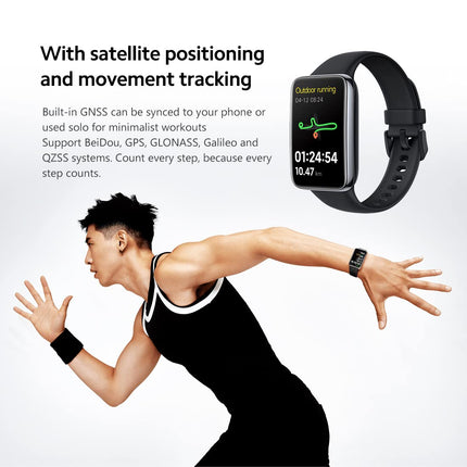 Xiaomi Smart Band 7 Pro, nutikell meestele 1,64-tollise AMOLED-ekraaniga, spordikell GPS-pulsimõõtjaga naistele, 110 spordirežiimi, 5 ATM veekindel aktiivsusmonitor, must