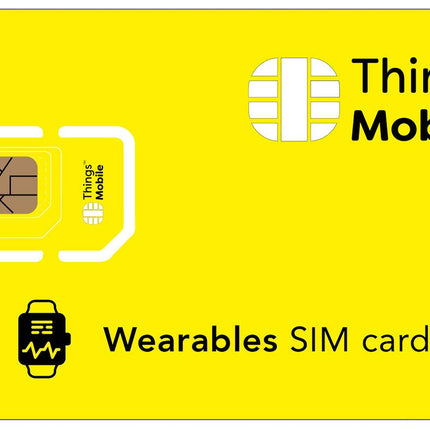 Kantavate seadmete SIM-kaart – Things Mobile – ülemaailmse leviala ja mitme operaatoriga GSM/2G/3G/4G võrguga. Ilma fikseeritud tasude ja aegumiskuupäevata. Hinnas 10 € krediiti.