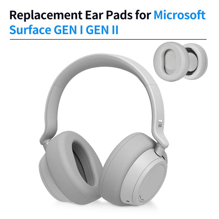 XBERSTAR vahetuskõrvapadjad, mis ühilduvad Microsoft Surface Gen 1 ja Surface Headphones 2-ga (hall)