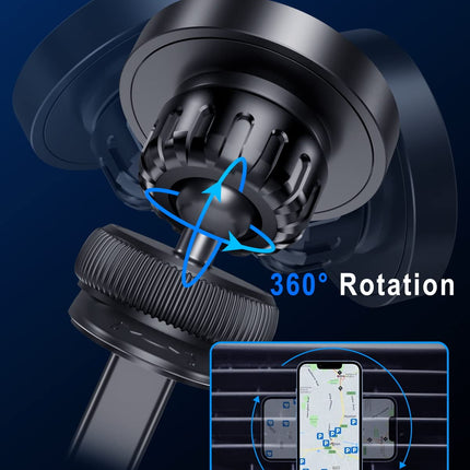 Rainway magnetiline autotelefonihoidik, täiustatud konks, magnetiline autotelefonihoidik 6 magnetiga, ühildub iPhone'i, Samsungi jne telefonidega.