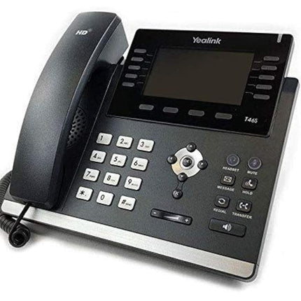 Yealink T46S - T46S kuni 16 SIP-kontot - 10 922 cm (4,3 ") LCD, 480 x 272, T4S, USB 2.0, 16 SIP, 16 VoIP, PoE, 2X RJ-45, 2X RJ-9, RJ-12