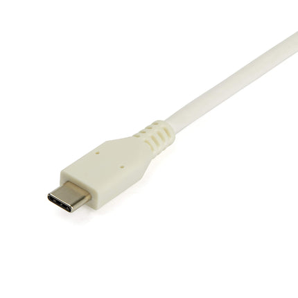 StarTech.com USB-C to Gigabit Ethernet Adapter with USB-A Port - 1Gbps NIC USB 3.0/USB 3.1 Type-C Network Adapter - USB-C/TB3 Compatible 1GbE NIC - Windows, macOS, Chromebook - White (US1GC301AUW)