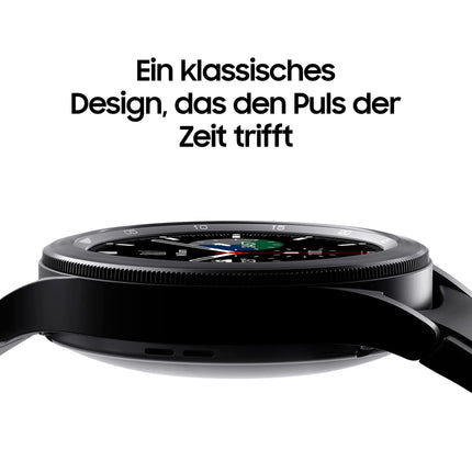 Samsung Galaxy Watch4 Classic, ümar LTE nutikell, Wear OS, pöörlev raam, fitnesskell, aktiivsusmonitor, 42 mm, hõbedane
