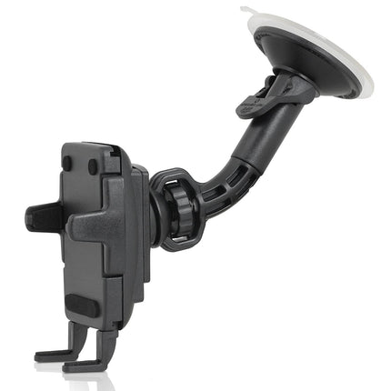Wicked Chili Car Mount Compatible with iPhone 15, 14, 13, 12, 11 (Pro, Mini) SE 2020, SE, XS, X, 8, 7 Car Phone Holder with Suction Cup and Ball Joint (Made in Germany)