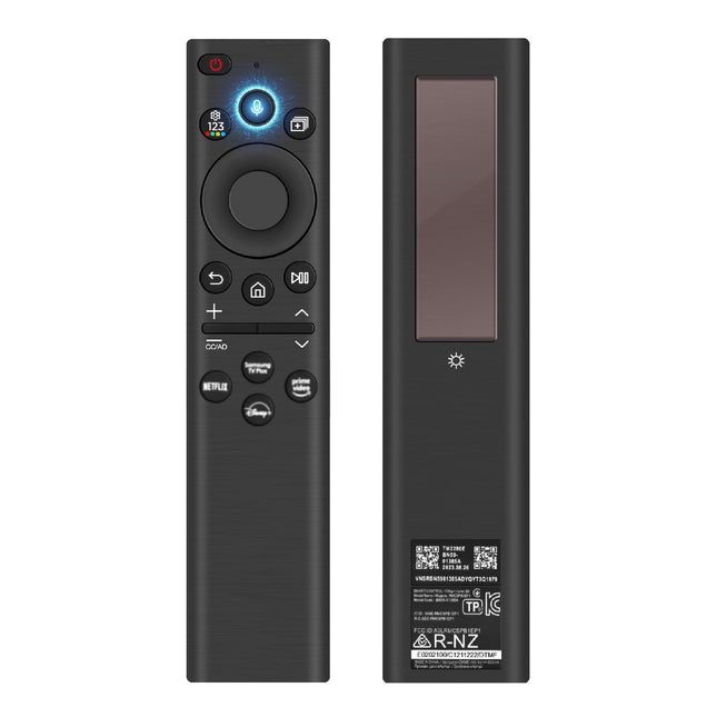 Replacement Remote Control for Samsung, BN59-01385A Solar Charging Voice Remote Control for Samsung Smart TV, Universal for Sam-sung TVs-Remote Controls Compatible with Sam-sung 2021-2023 Neo LED Smart 4K HD TV