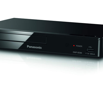 Panasonic DMP-BD84EG-K nutikas võrguühendusega 2D Blu-ray DVD-mängija, internetirakendused, kõrglahutusega heli, välise kõvaketta taasesitus, USB, Ethernet, kompaktne disain, must
