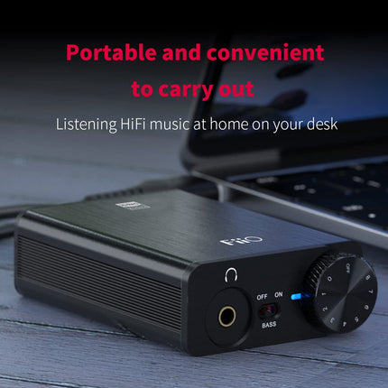 FiiO E10K Type-C USB DAC Digital Analog Converter and Headphone Amplifier