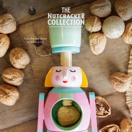 KitchenCraft KCXMNUTLADY puidust Pähklipureja kollektsioon, naistele, kinkekaardiga, segatud