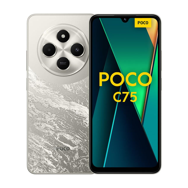 Poco C75 6GB 128GB roheline, Android nutitelefon, 2.0GHz, 6.88" ekraan, 50MP tehisintellektiga topeltkaamera, 5160mAh aku