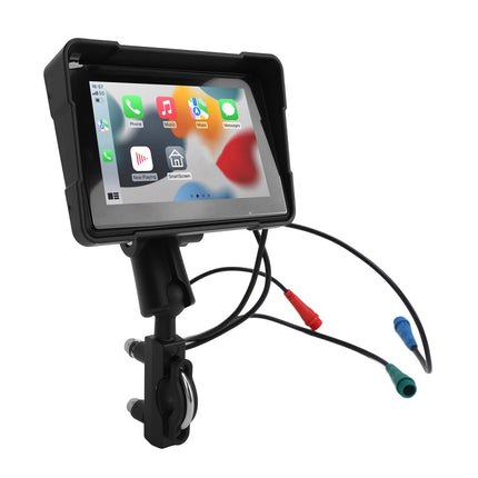Generic Motorcycle GPS Screen, 5-inch Motorcycle Navigator with High Sensitivity and Maximum Brightness of 1000 Nit for Motorcycles (with Camera)