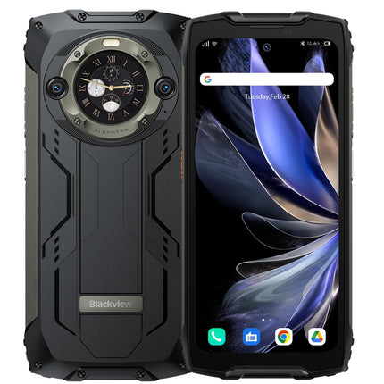 Blackview BV9300 PRO Outdoor Smartphone without Contract (100LM Flashlight), 24GB+256GB, 15080mAh Battery, 6.7'' 120Hz 2.3K Display, 64MP Camera, IP68 Android 13 Waterproof Smartphone, GPS NFC Black