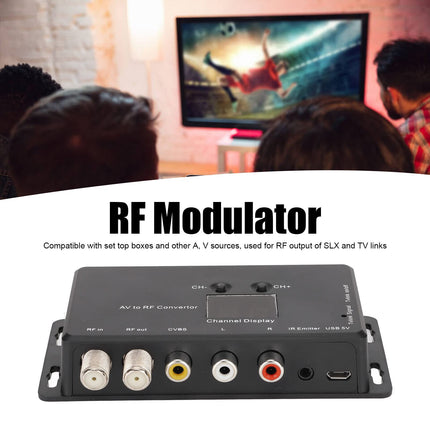 UHF-modulaator - TV-LINK modulaator, PAL NTSC AV-st RF-TV jaotusmodulaatorid, AV-heli ja video TV-Linki UHF-muundur SLX-i / TV-Linki RF-väljundi jaoks