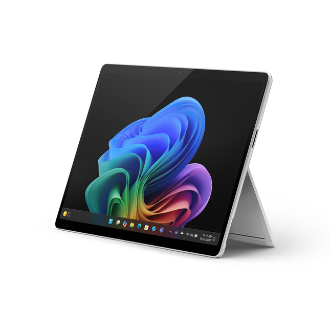 Microsoft Surface Pro (toiteadapter müüakse eraldi) | Copilot+ PC | 13-tolline OLED-puuteekraan | Snapdragon® X Elite (12 südamikku) | 32 GB RAM | 1 TB SSD | uusim mudel, 11. väljaanne | Platinum