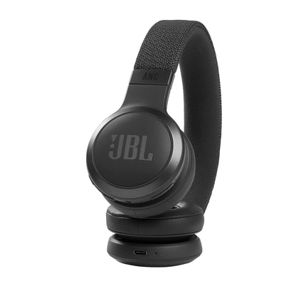 JBL Live 460NC – juhtmevabad kõrvapealsed mürasummutavad kõrvaklapid pika akuea ja hääljuhtimisega – must, keskmine