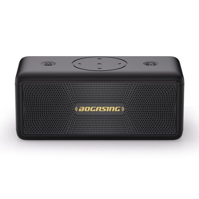 BOGASING Bluetooth Speaker M5 Music Box Portable, 40W Surround Stereo Sound &amp; Powerful Bass, 30H Battery, IPX7 Waterproof, EQ, Wireless, Bluetooth Box, USB Stick for Outdoors