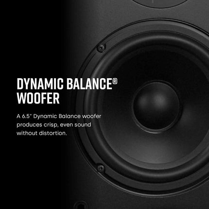 Polk Audio T50 põrandakõlar, HiFi kõlar muusika ja kodukino heli jaoks, passiivne täisribakõlar, 20–150 vatti, 8 oomi, 38 Hz – 24 kHz (tükk)